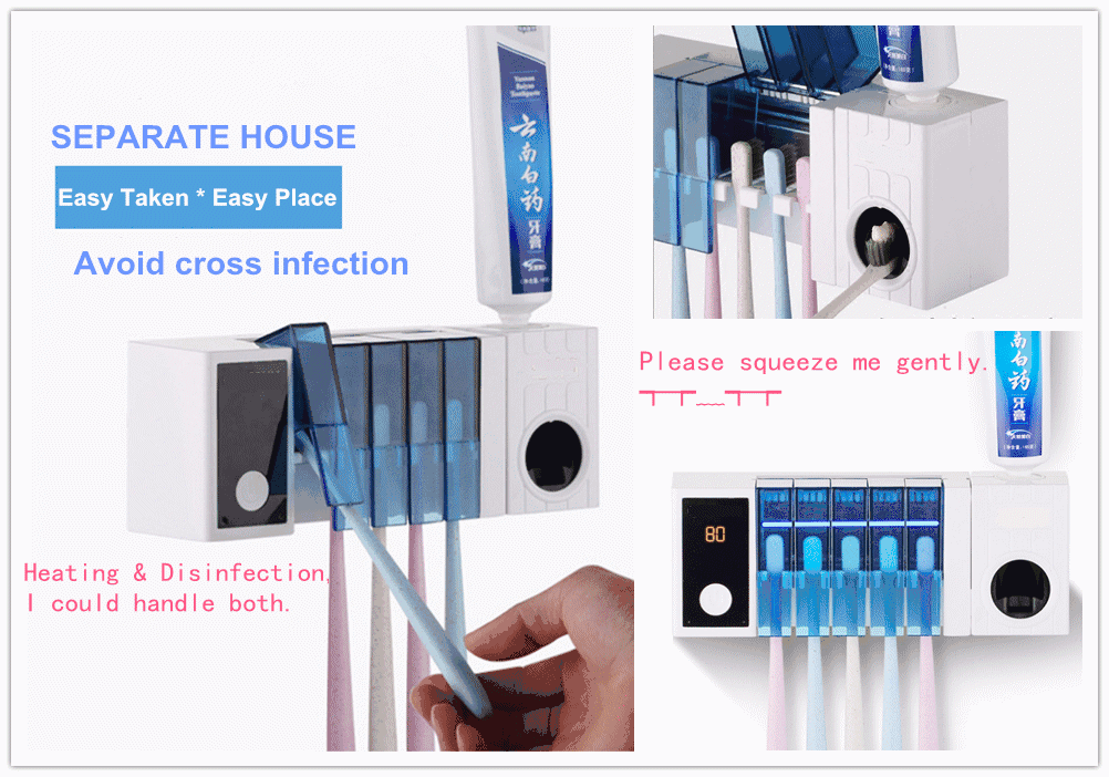 LiangYueLiang light uv toothbrush sterilizer Chinese for hospital