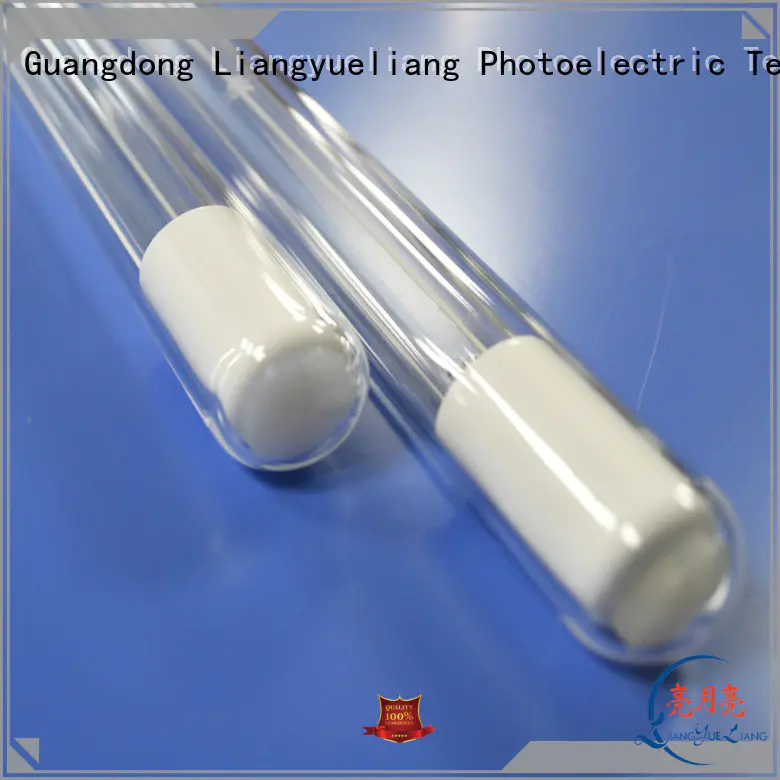 Quartz clear glass sleeve for UV lamp