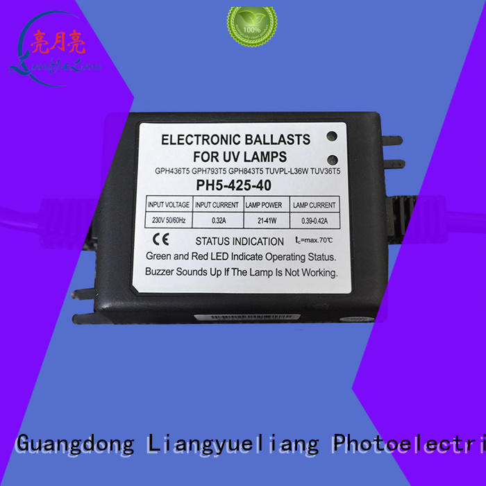 LiangYueLiang preheat uv electronic ballast supply for waste water plant