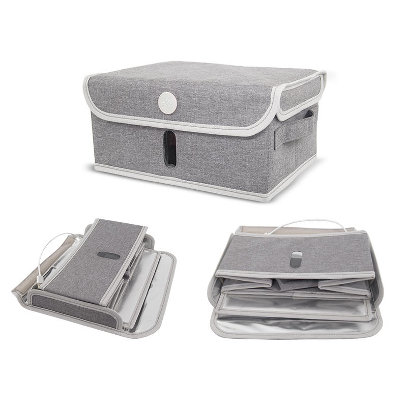 Travel uv box for packages uv sterilizer box phone sanitizer folded portable