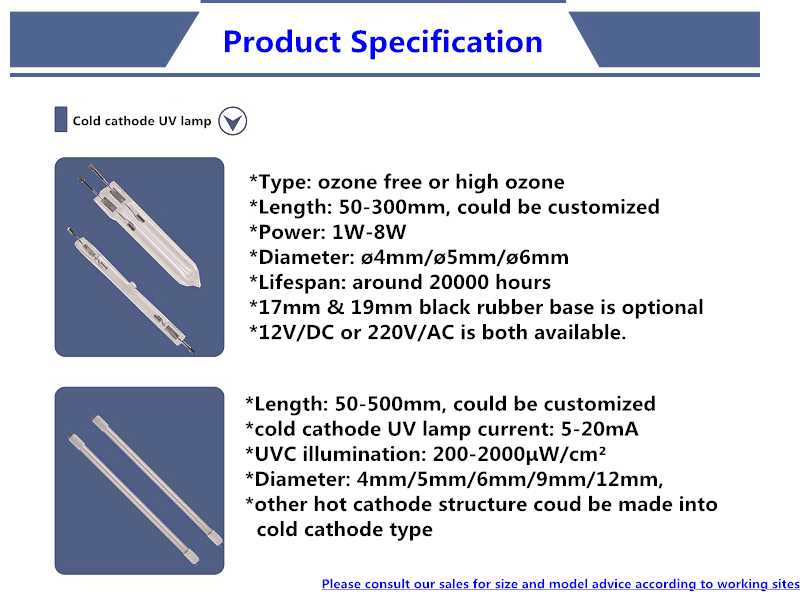 LiangYueLiang good quality cold cathode UV lamp Supply for kitchen-1